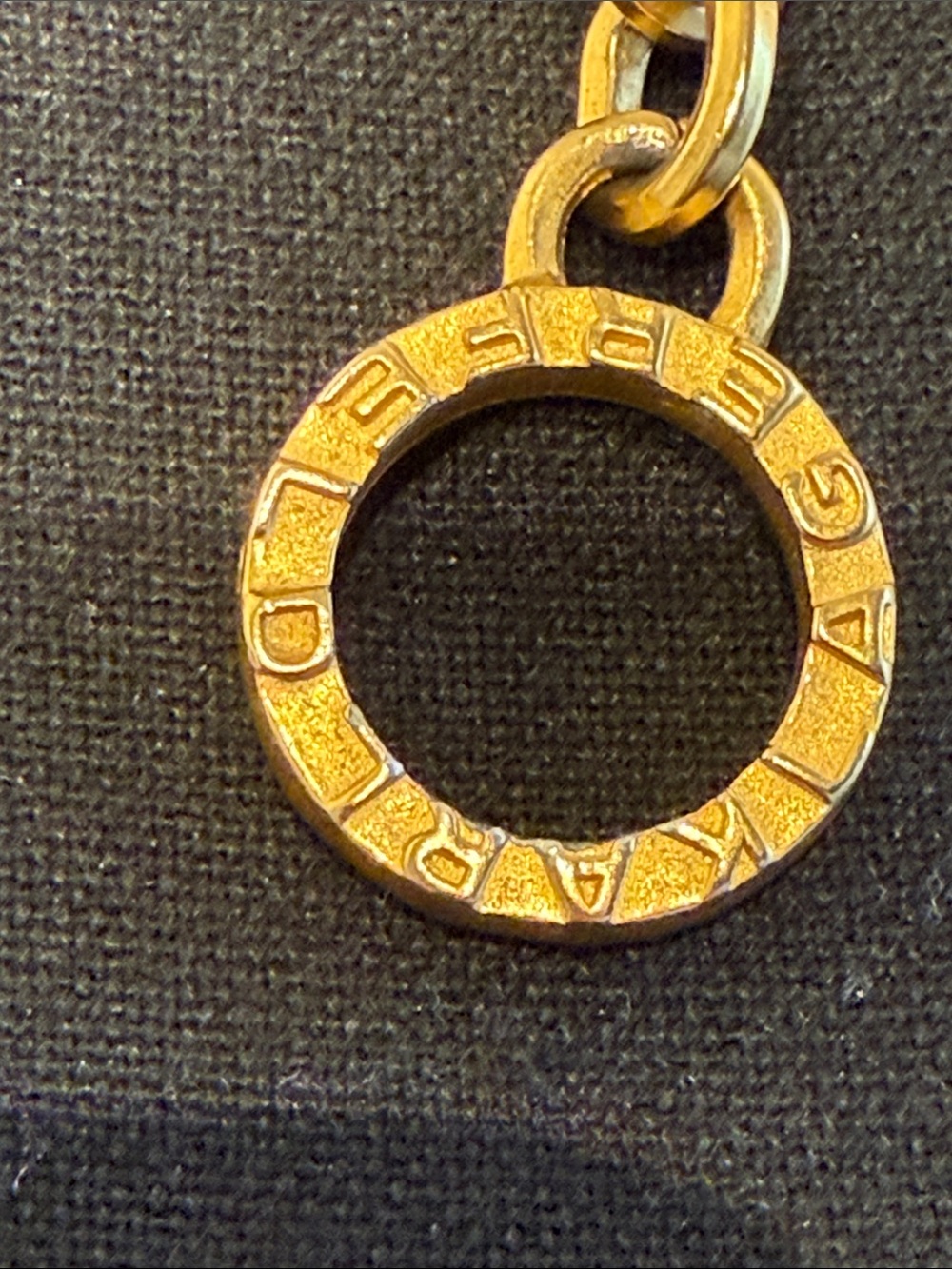 Authentic Karl Lagerfeld Gold Chain Necklace - Picture 4 of 6